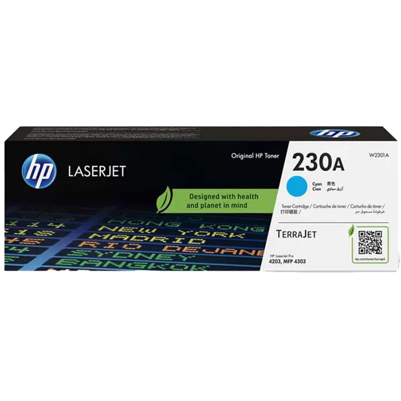 HP 230A LASERJET TONER CYAN - (W2301A) Mascom International.webp